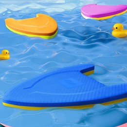 EVA Swimming Floating Board Children Swimming Practice Aids(Orange Yellow)