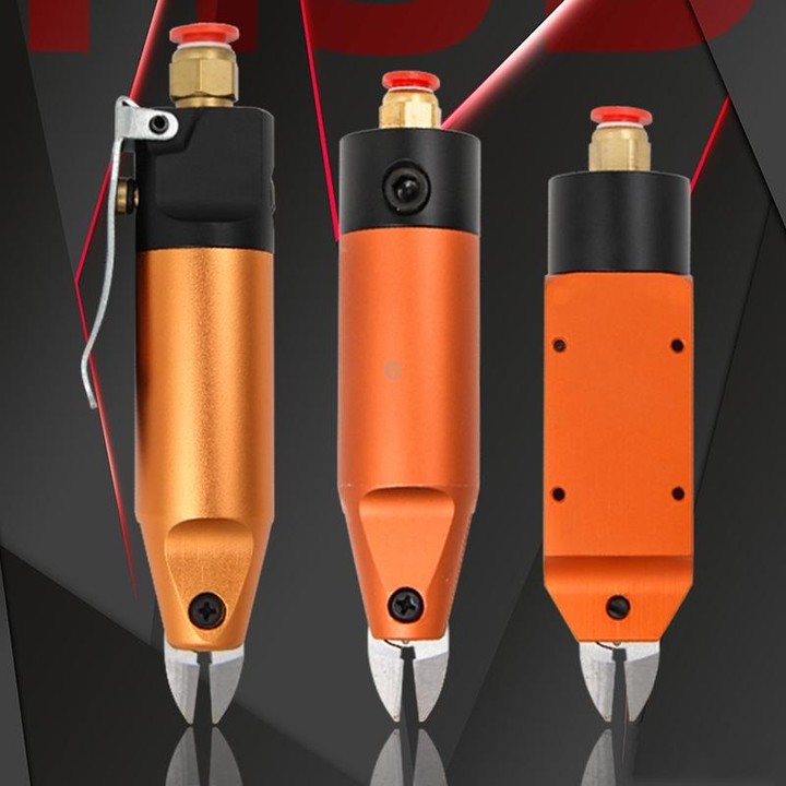 HSD HS-5M+S2.1 Cut Metal Set 2 In 1 Pneumatic Snip Plier Cutting Metal Plastic Model Scissor Tool