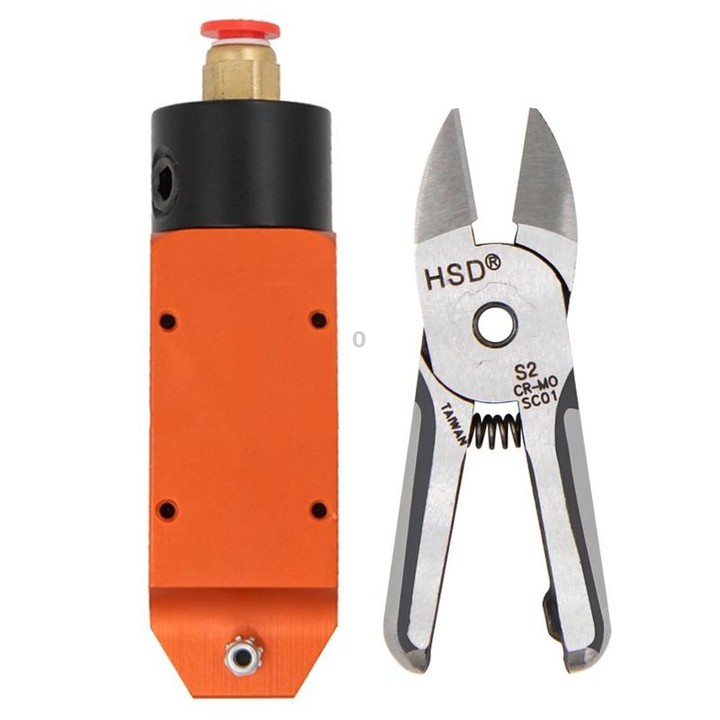 HSD MS-5+S2 Cut Metal Set 2 In 1 Pneumatic Snip Plier Cutting Metal Plastic Model Scissor Tool