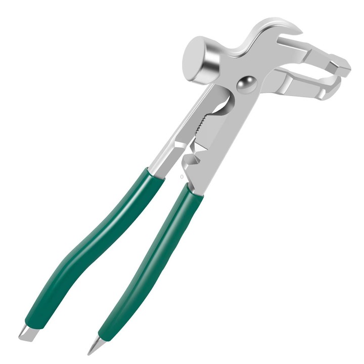 Tire Balance Weight Removal Pliers Multifunctional Hammer (Green)
