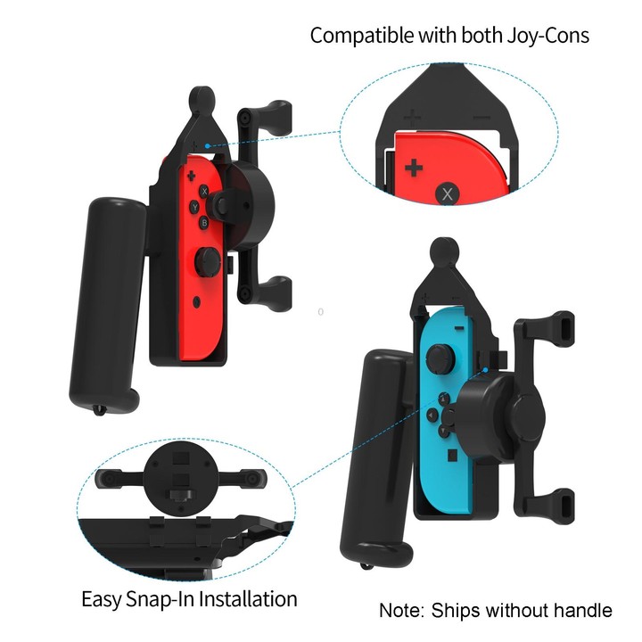 JYS JYS-NS248 For Switch / Switch OLED Left And Right Handle Body Feel Fishing Rod Fishing Aquarium Game Accessories