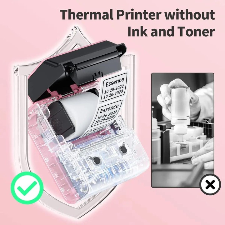 Phomemo M221 Thermal Wireless Label Printer Barcode Bluetooth Label Maker(White)