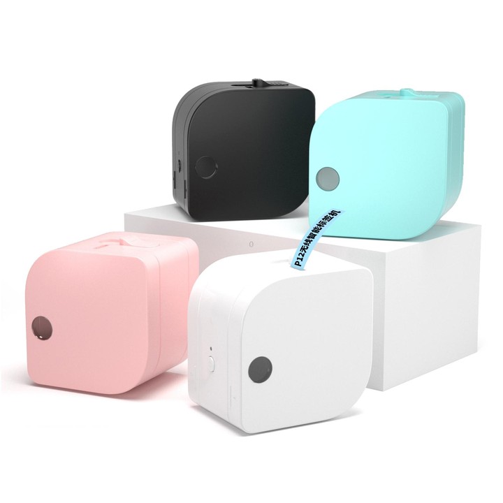 Phomemo P12Pro Li-Ion Battery Compact Bluetooth Convenient Self-Adhesive Thermal Label Printer(White)