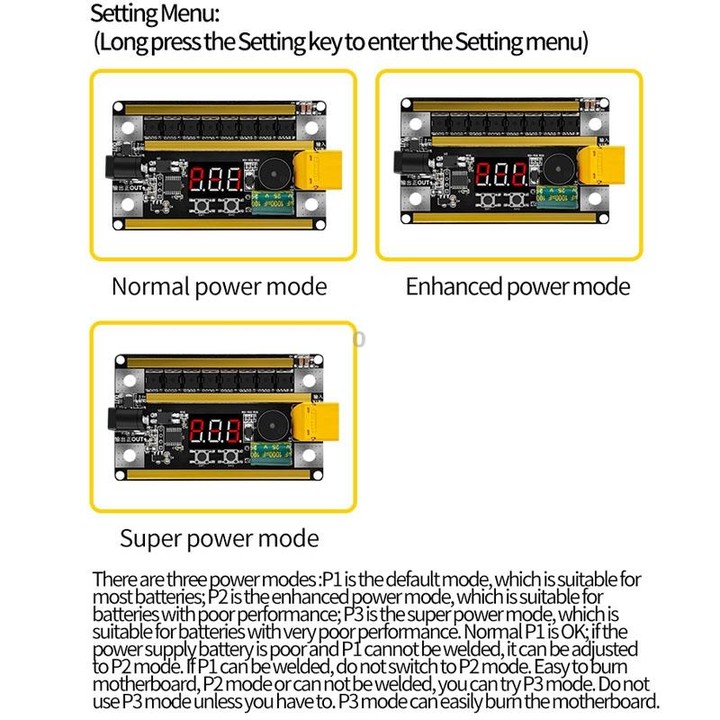 GX591 Full Functional Version 12V Handheld Portable 18650 Mobile Lithium Battery Point Welding Machine, Style: With Acrylic Shel