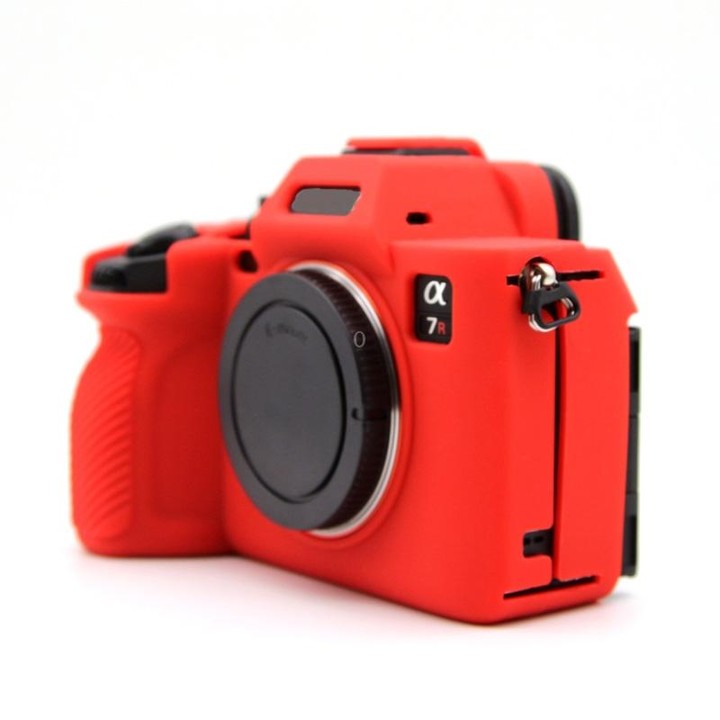 For Sony A7RV Mirrorless Camera Protective Silicone Case, Color: Yellow