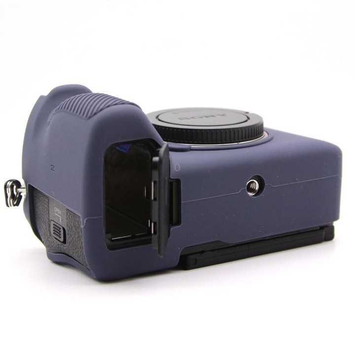 For Sony A7RV Mirrorless Camera Protective Silicone Case, Color: Camouflage