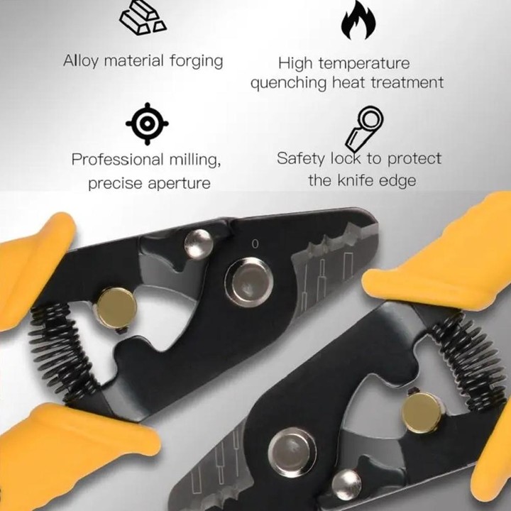 Komshine FIS Three-port Optical Wire Stripping Aperture Precise Safety Lock Design(FT11301T)