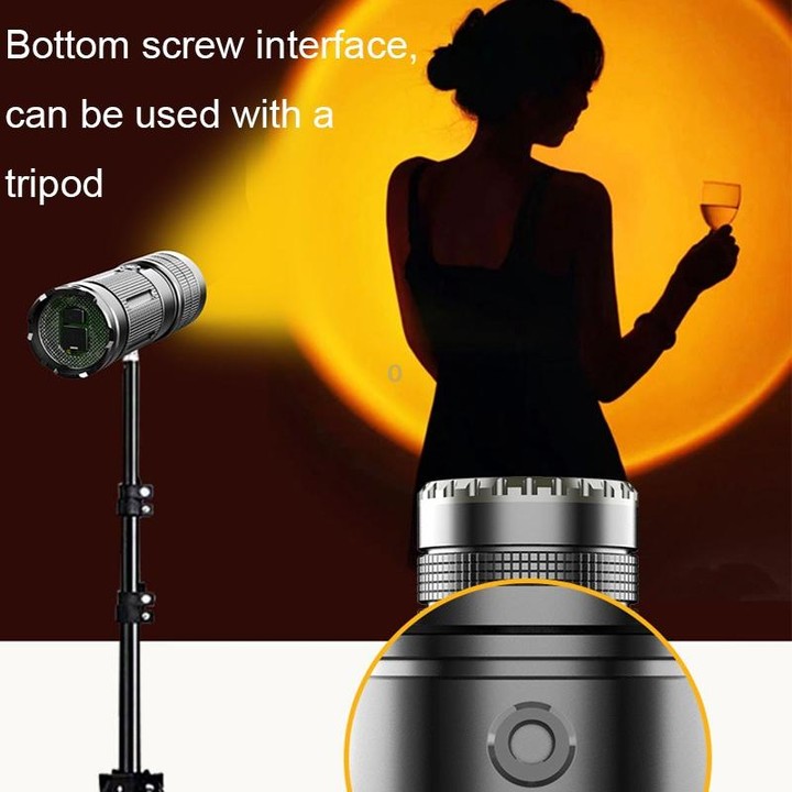 X3 Photography Atmosphere Fill-in Flashlight RGB Zoom Four-color Lighting Lamp(White Red Blue Yellow)