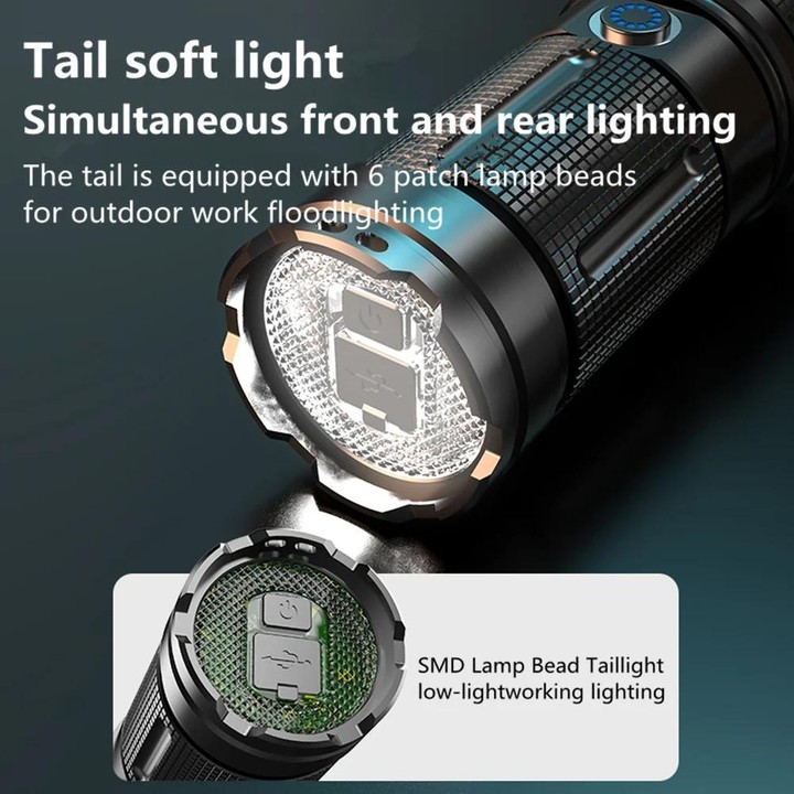 X3 Photography Atmosphere Fill-in Flashlight RGB Zoom Four-color Lighting Lamp(White Red Blue Yellow)