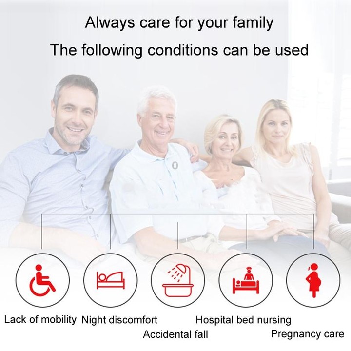 CACAZI C20 Two To Three Wireless Pager For The Elderly Home Care Waterproof Emergency Pager, EU Plug(Silver)