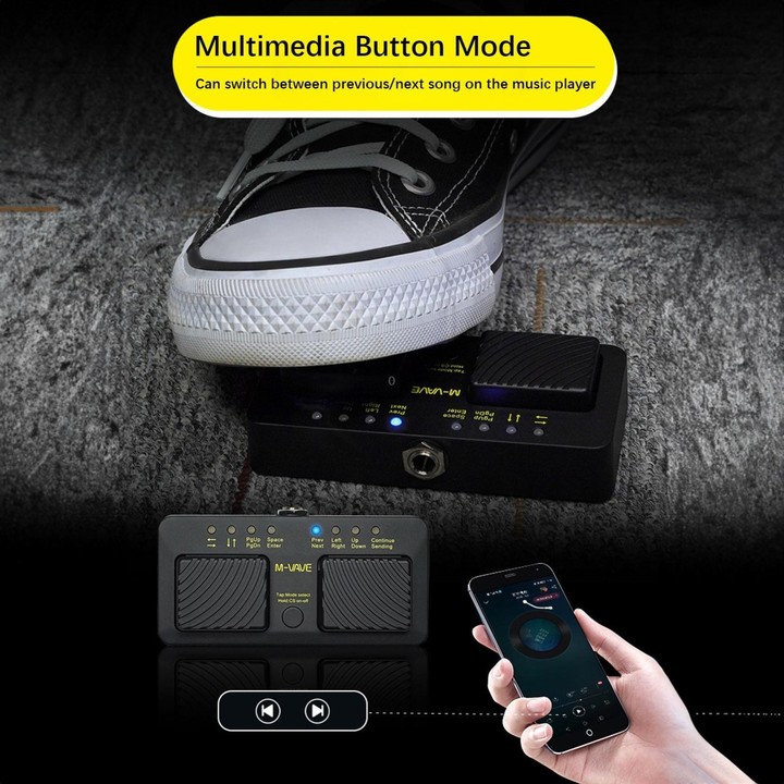 M-VAVE CUBE TURNER PRO Electric Guitar Effect Loop Bluetooth Spectrometer Controller