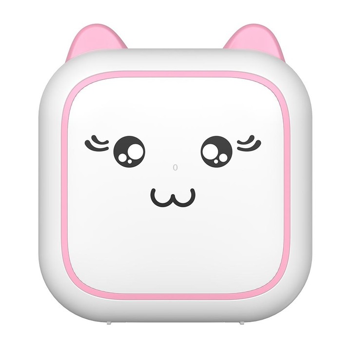 M5 Mini Cartoon Portable Bluetooth Printer Photo Thermal Printer(Pink)
