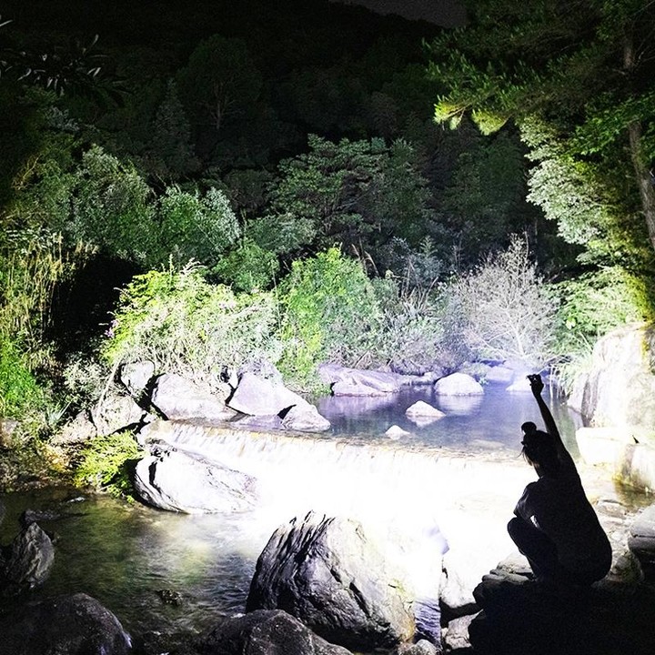 3LED Strong Light TYPE-C Charging Convenient Mini Multi-Function Flashlight(With USB Cable No Battery)