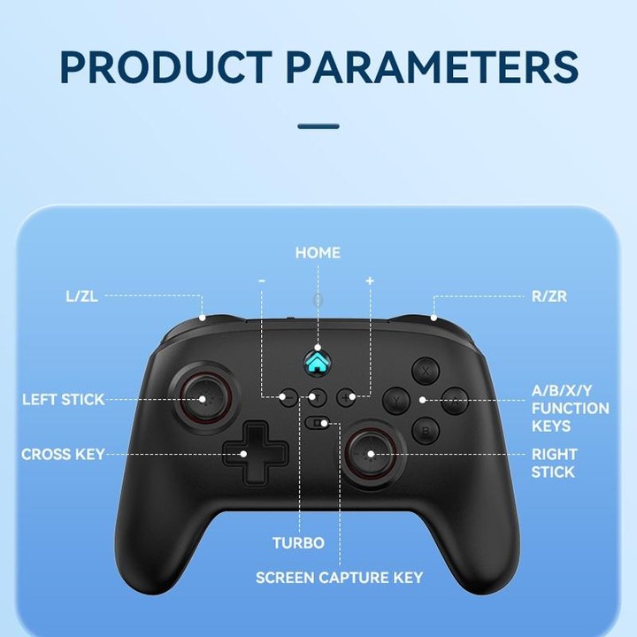 Wireless Bluetooth Gamepad With Wakeup Vibration Body Gamepad For Switch / Android / Apple / PC(Green)