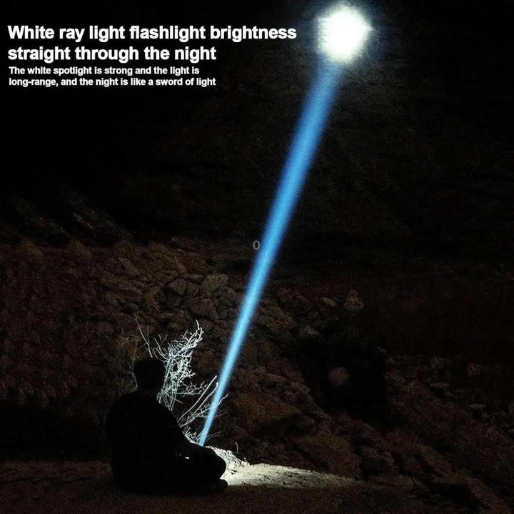 X10-P50 Outdoor LED Flashlight Multi-Functional Camping Lighting Flashlight Portable Rechargeable Work Lamp