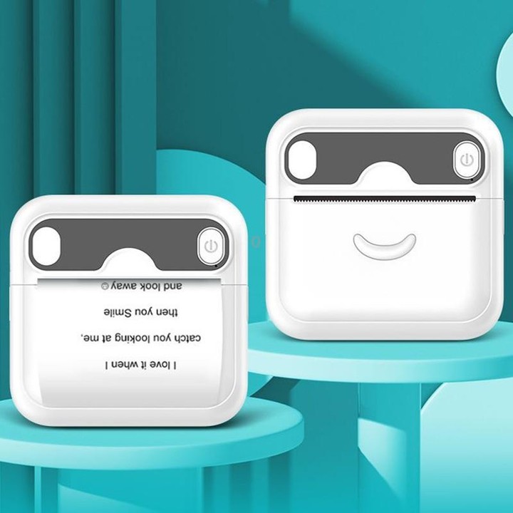 A32 Small Portable Self-adhesive Error Question Photo Label Bluetooth Pocket Thermal Printer(English Version)