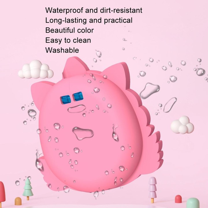 For Tamagotchi Uni (2023) Pet Game Console Silicone Protective Case(Pink)