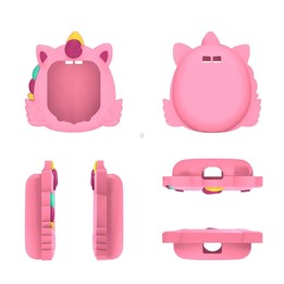 For Tamagotchi Uni (2023) Pet Game Console Silicone Protective Case(Pink)