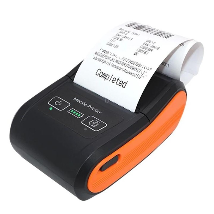 58mm Portable Logistics Takeaway Receipt Bluetooth Thermal Printer(US Plug)