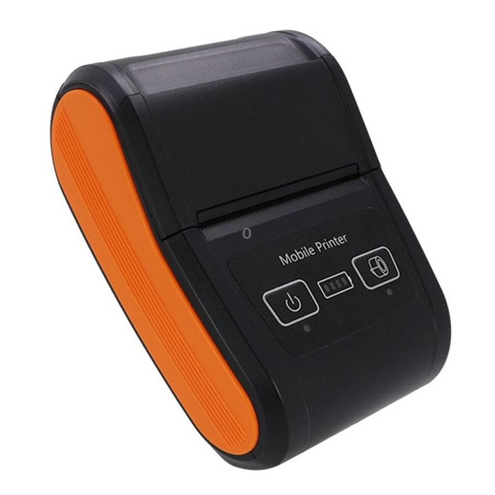 58mm Portable Logistics Takeaway Receipt Bluetooth Thermal Printer(EU Plug)