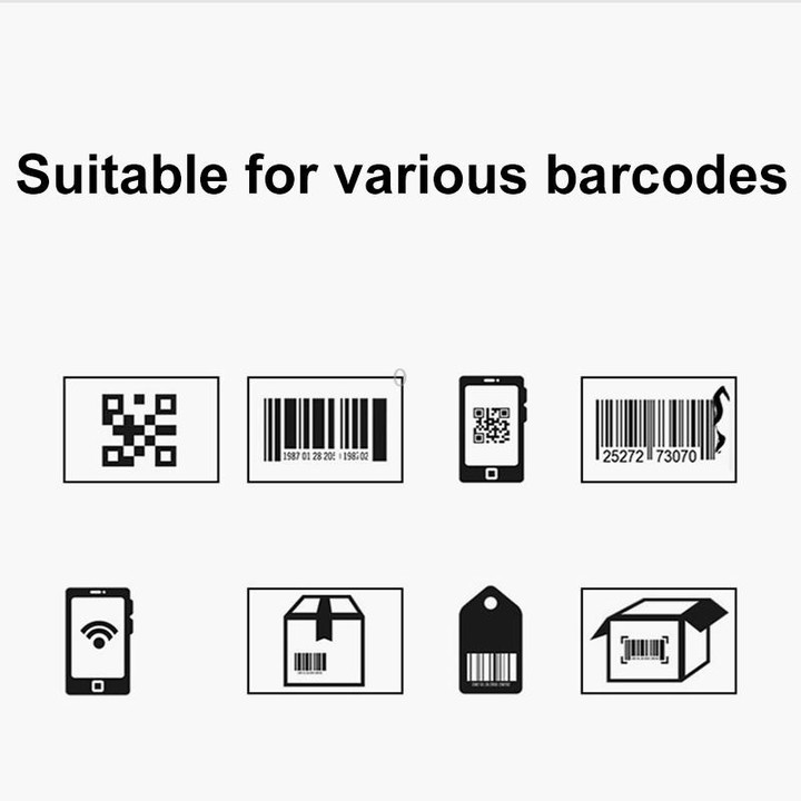 QR Code Scanner Mobile Phone Screen Supermarket Cashier Scanner, Model: M930
