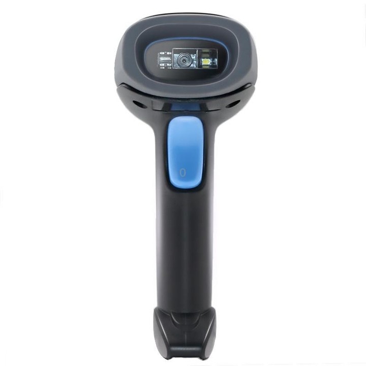 QR Code Scanner Mobile Phone Screen Supermarket Cashier Scanner, Model: Wireless