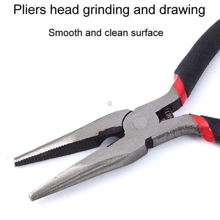 4.5 Inch Industrial Grade Mini Wire Pliers Portable Handmade Pliers With Plasticized Handle(Diagonal Mouth Plier)