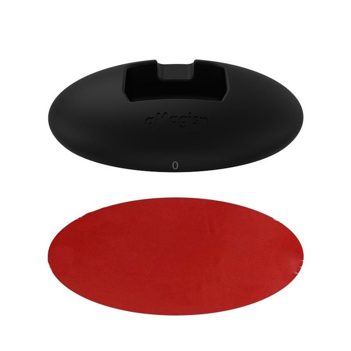 For DJI Osmo Pocket 3 aMagisn Desktop Silicone Base Car Sports Camera Accessories(Base+Double-sided Glue)
