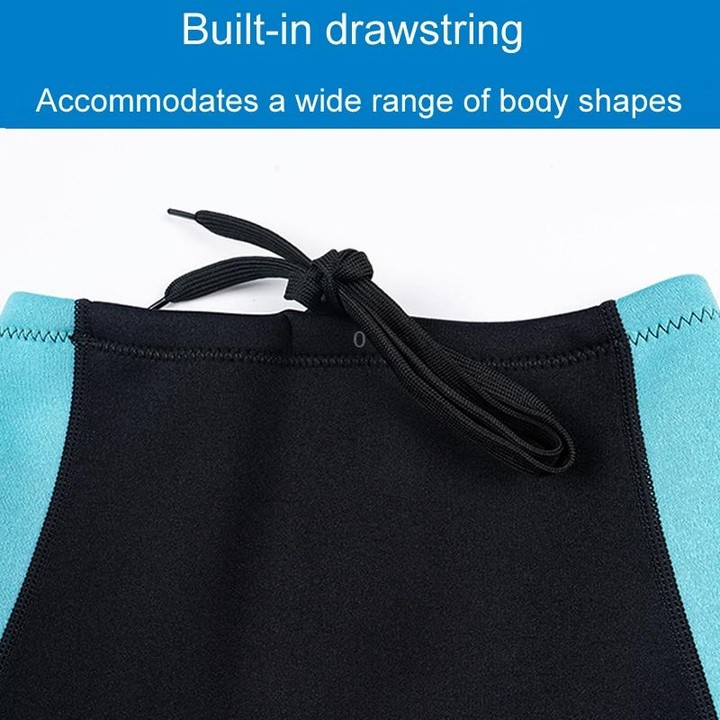 DIVE & SAIL 1.5mm Warm Diving Pants Winter Snorkeling And Surfing Trunks, Size: XL(Male Black)