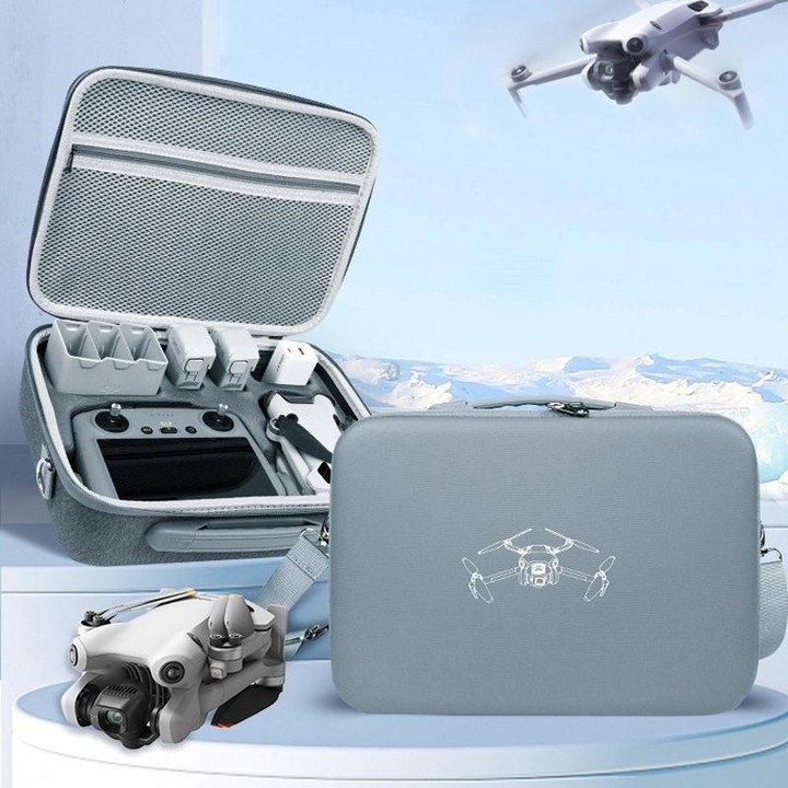 For DJI Mini 4 Pro / Mini 3 Pro LKTOP Carrying Case Waterproof Shoulder Bag Handbag, Style: Nylon