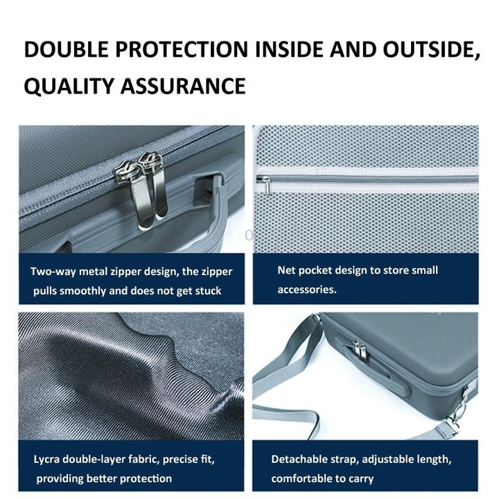 For DJI Mini 4 Pro / Mini 3 Pro LKTOP Carrying Case Waterproof Shoulder Bag Handbag, Style: Nylon