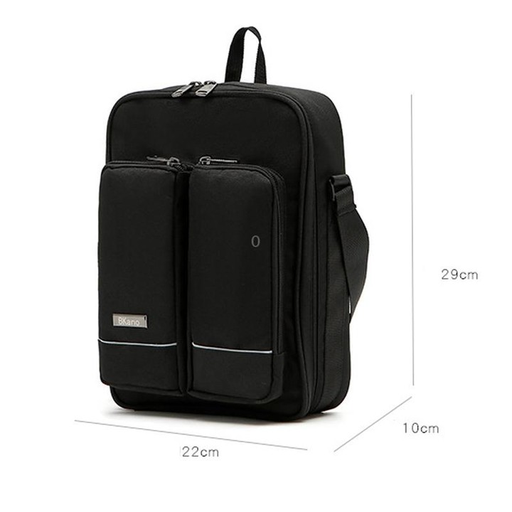 For DJI Mini 4 Pro BKANO Storage Bag Shoulder Bag Messenger Bag Suitcase(Black)