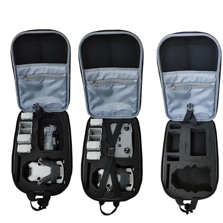 For DJI Mini 4 Pro Drone Chest Bag Backpack Crossbody Bag Storage Box(Black)