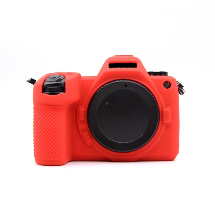 For Nikon Z6III Camera Protective Silicone Case, Color: Red