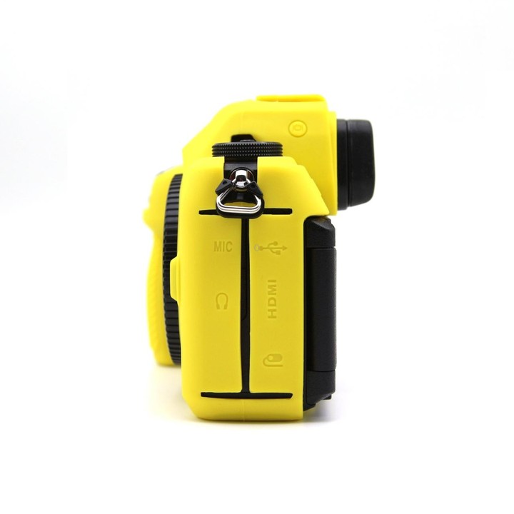 For Nikon Z6III Camera Protective Silicone Case, Color: Yellow