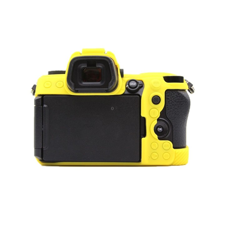 For Nikon Z6III Camera Protective Silicone Case, Color: Yellow