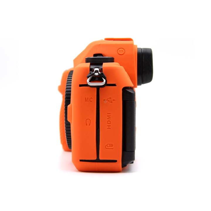 For Nikon Z6III Camera Protective Silicone Case, Color: Orange
