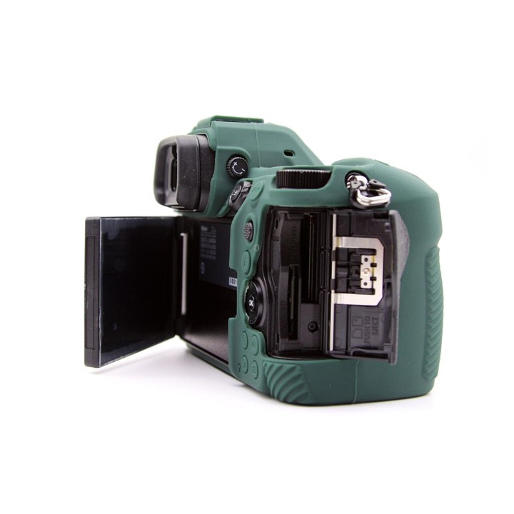For Nikon Z6III Camera Protective Silicone Case, Color: Green