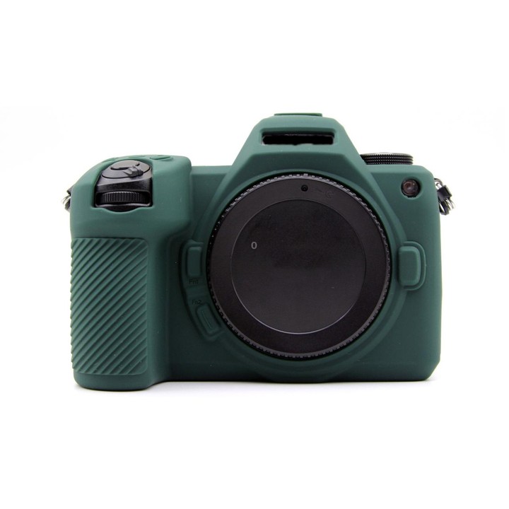 For Nikon Z6III Camera Protective Silicone Case, Color: Green