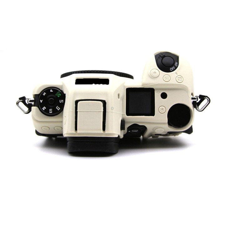 For Nikon Z6III Camera Protective Silicone Case, Color: Beige