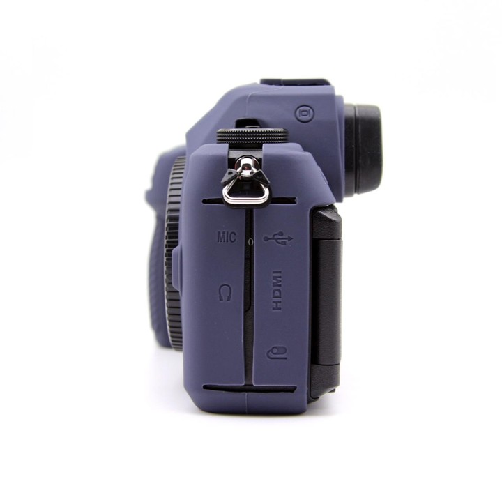 For Nikon Z6III Camera Protective Silicone Case, Color: Deep Blue