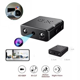 XD Camera 1080p HD Video Smart IR-CUT Infrared Night Vision Sports Camera(Direct Version No Battery)