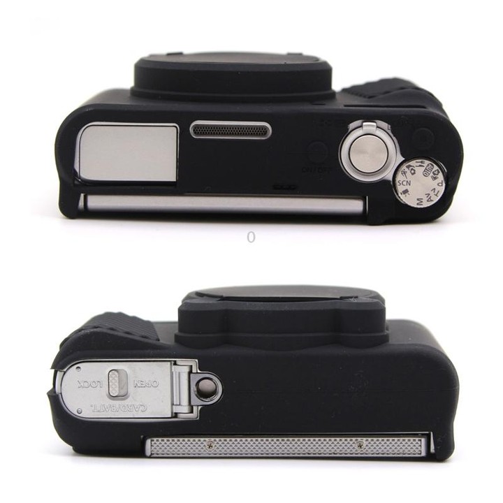 For Canon SX730/SX740 Soft Silicone Protective Case, Color: Jelly Green