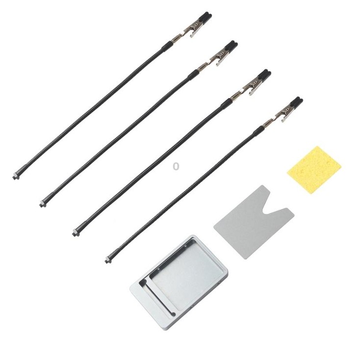 6pcs /Set Soldering Iron Multifunctional Bracket Welding Station Solder Holder Branding Iron Stand