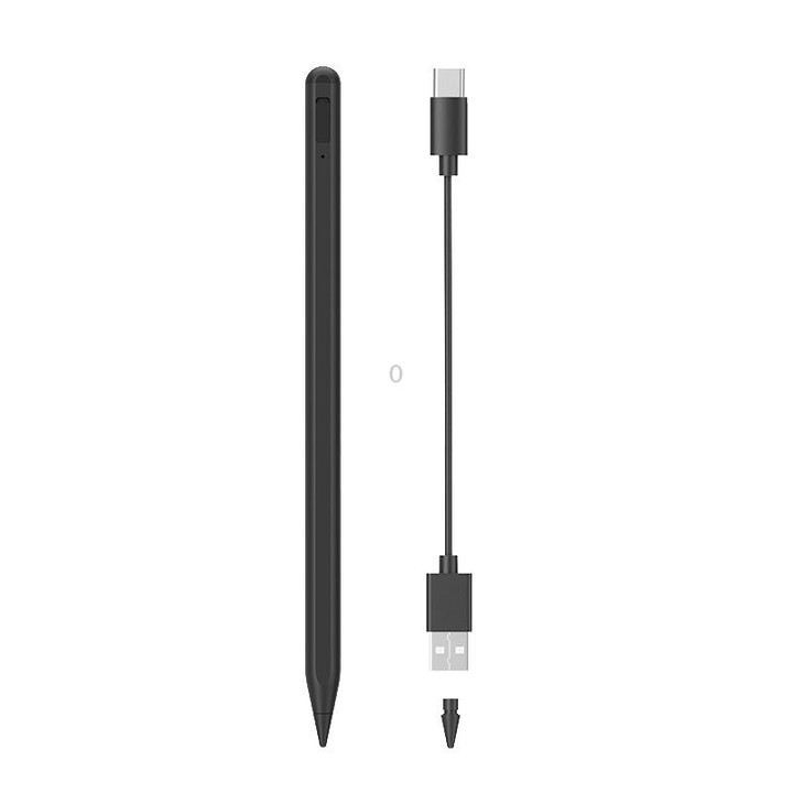 Fast Charge+Touch Switch+Bluetooth Function Anti-false Touch Capacitive Pen for iPad 2018 or Later(Black)