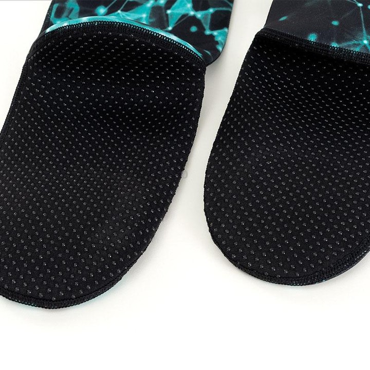 3mm Waterproof Long Beach Diving Socks Warm Non-slip Snorkeling Socks, Size: L(Starsky Blue)