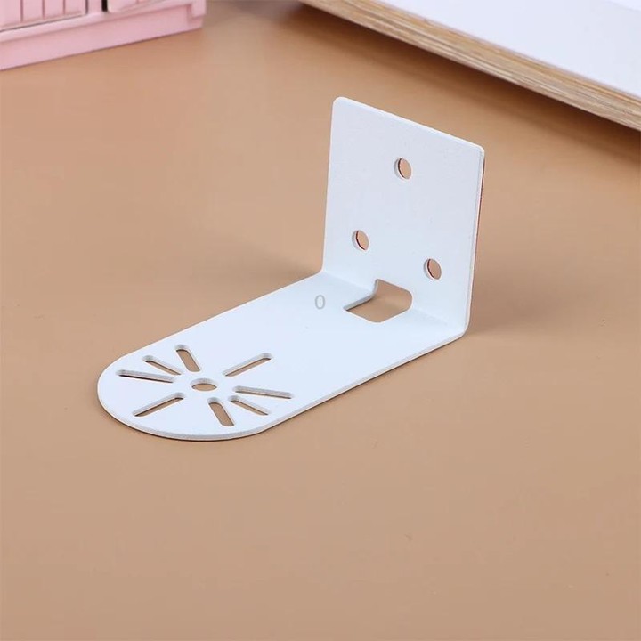 Nail-free Wall Mount Camera Bracket PTZ Version Hole-free Camera Surveillance Bracket(White)