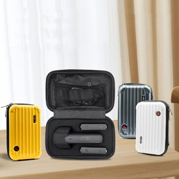 For Insta360 X5 / X4 aMagisn Storage Bag Hard Shell Protective Case(Gray)