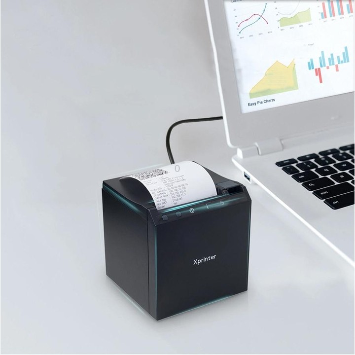 Xprinter XP-R330H 80mm Thermal Receipt Printer Sports Lottery Ticket Cashier Printer(UK Plug)