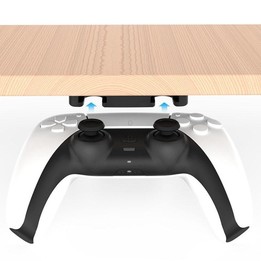 For PS5 / PS4 Joystick Stand Gamepad Hanging Storage Bracket(Black)